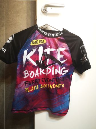 T-shirt Kite Boarding gr. S - Rene Egli