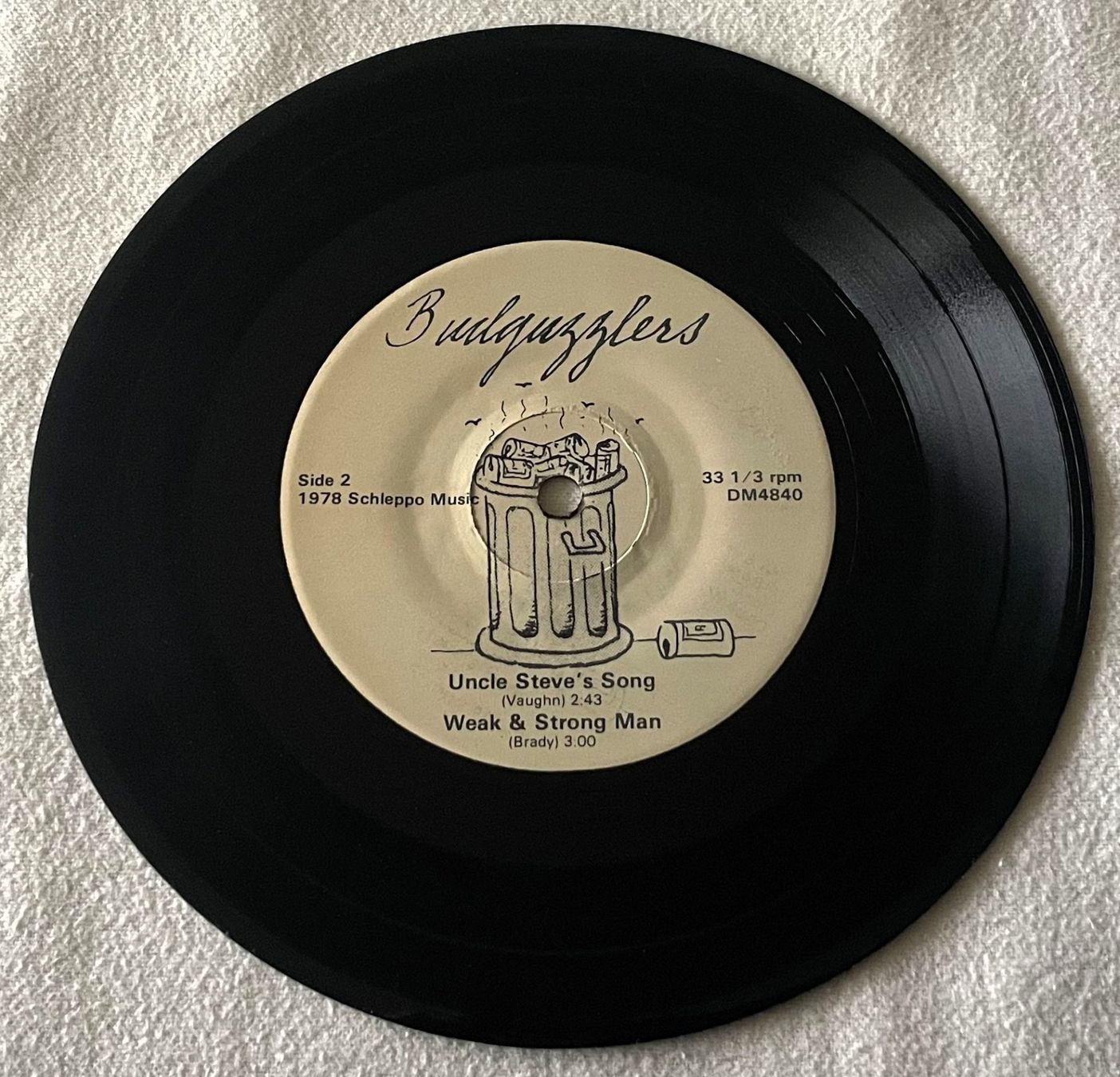 Vinyles: Budguzzlers – Go Surfin' - 7" - 1978 - USA - Self Release – D'occasion à Uster par Zardodel 3