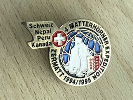 Pin 4. Matterhörner Expedition Zermatt 1994/1995