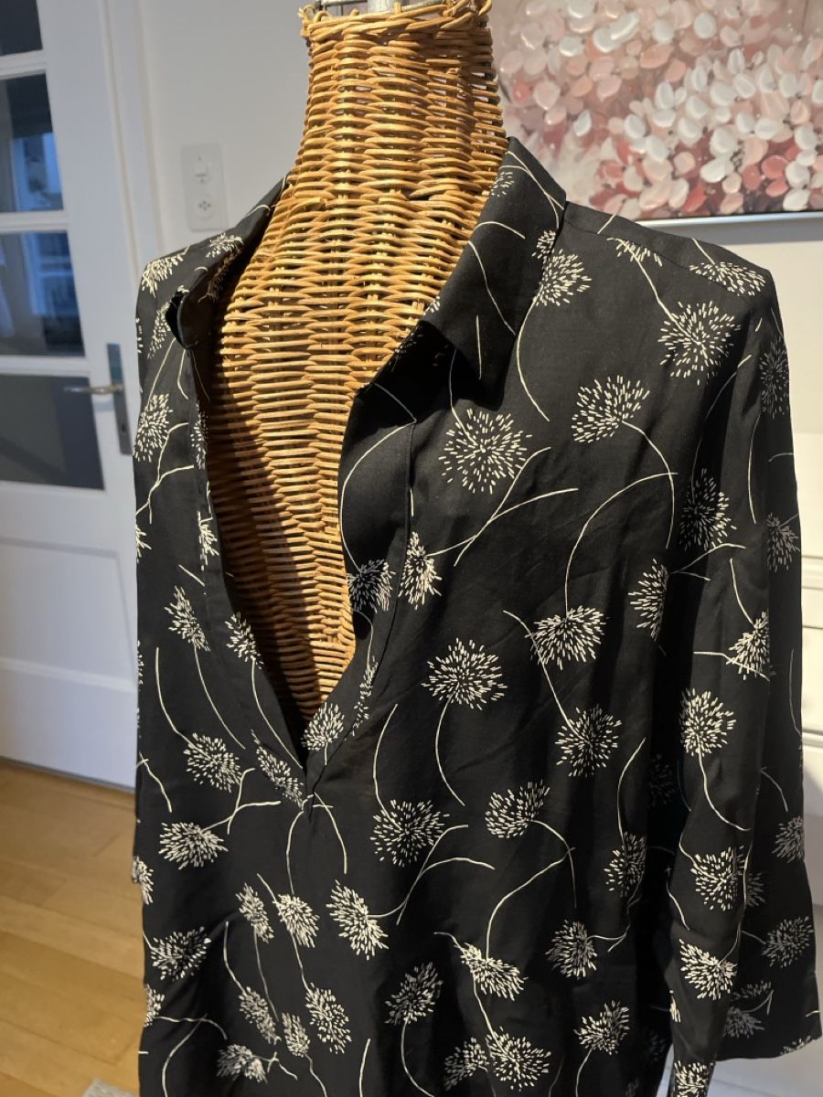 Taifun Camicette: Bluse mit Blumenmuster, Taifun, XL – Usato da Solothurn venduto da Bobesch08 1