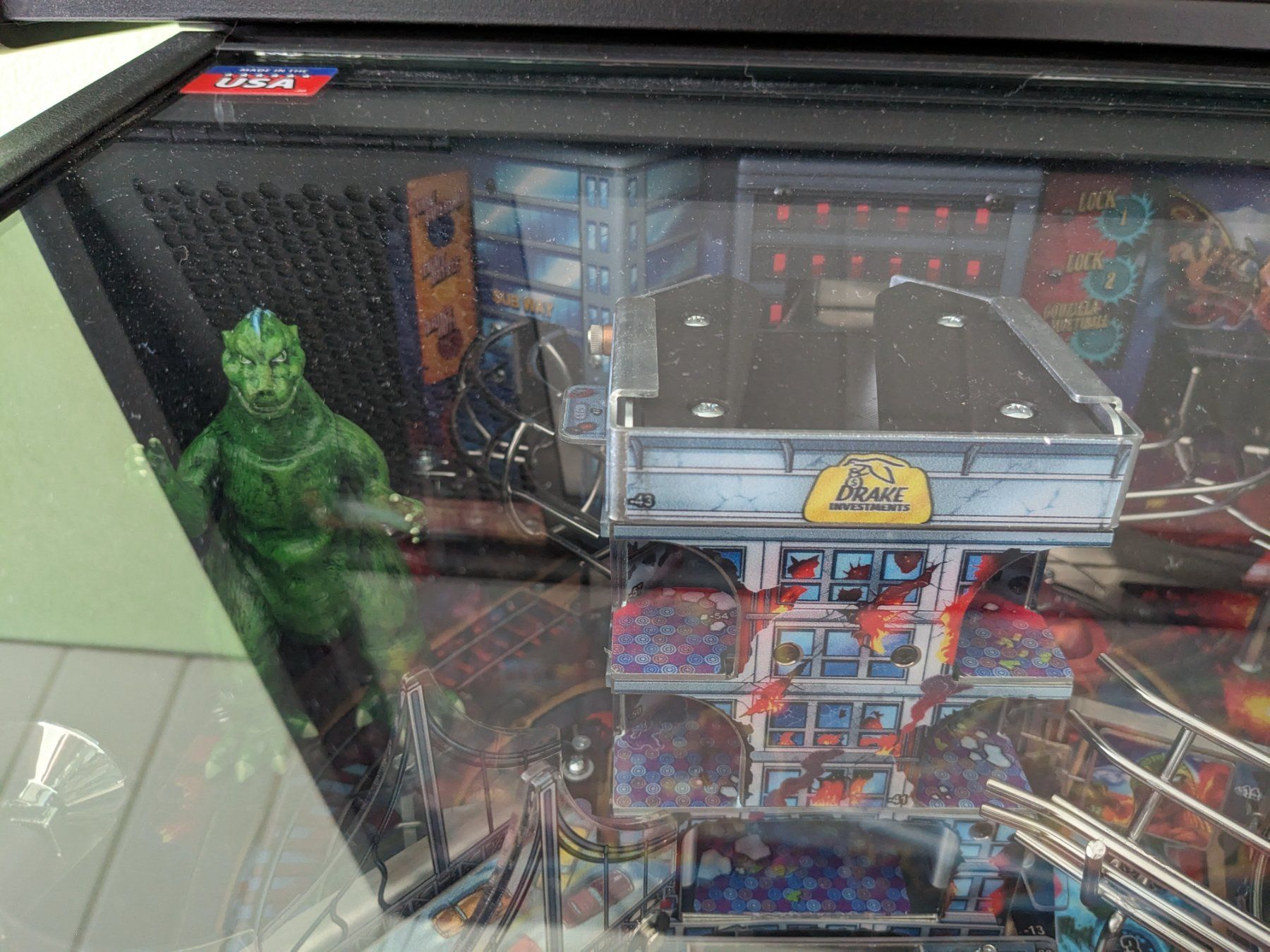 Stern Pinball Flipper: Stern Godzilla Premium Multiball Mod – Nuovo (secondo la descrizione) da Hermetschwil-Staffeln venduto da Fellmann 2