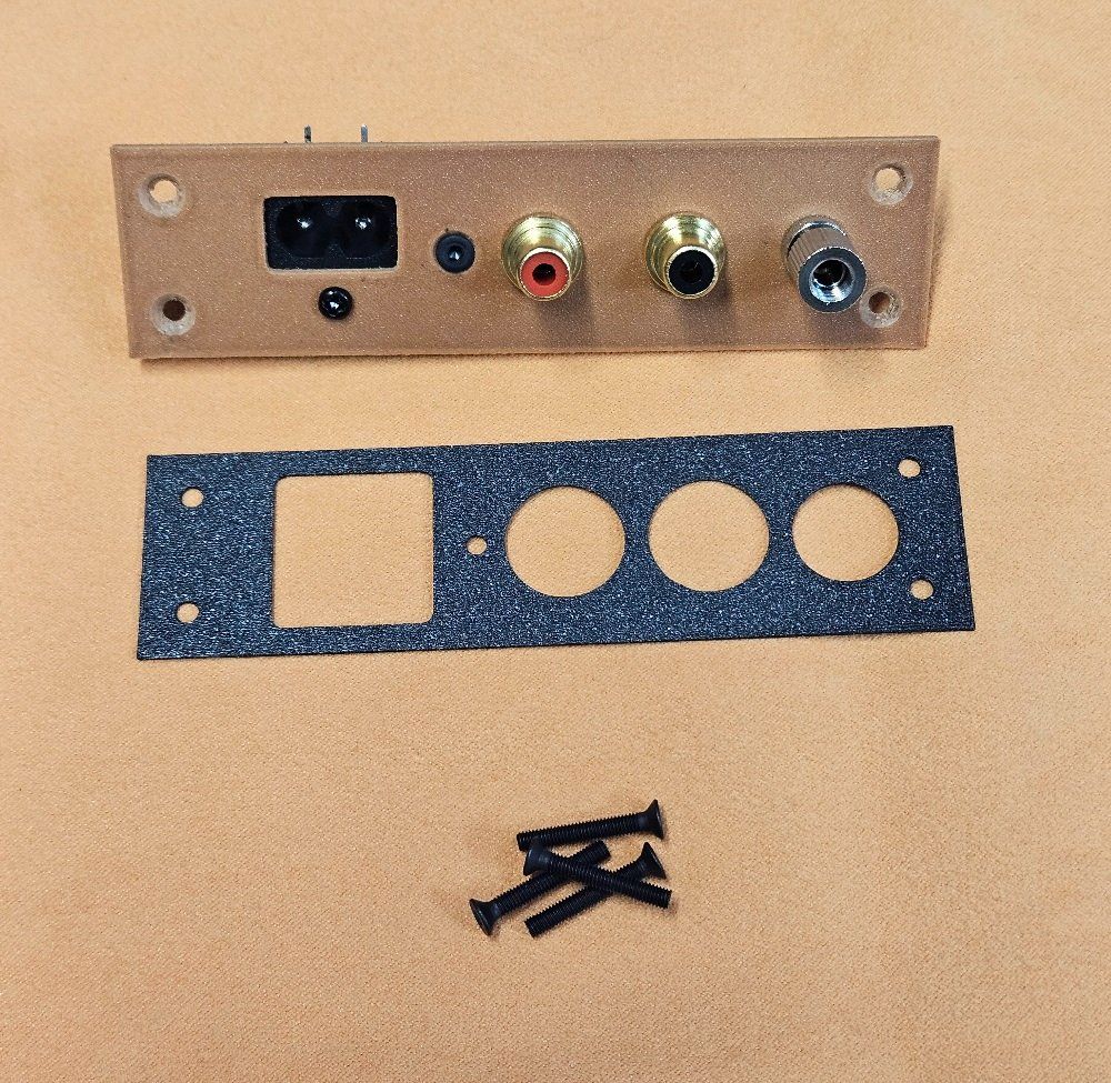 Plattenspieler: Plaque de connexion pour platine vinyle – Neu und originalverpackt aus St-Cierges von Pestol 6