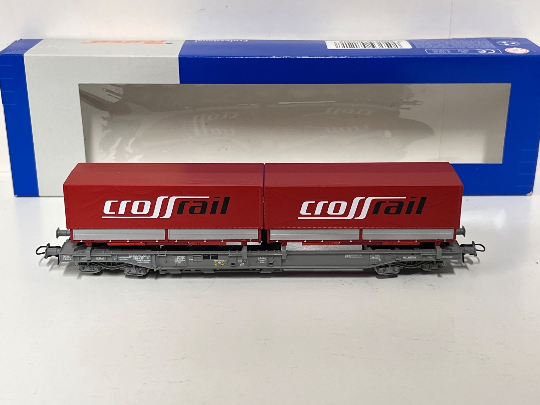 Roco Trains électriques: Roco 47121  crossrail SBB H0 DC – Neuf avec emballage d'origine à Neuenhof par ludovicco 2