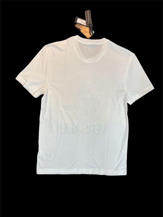 Versace T-shirt: Versace White Medusa Print T-Shir – Usato da Lachen SZ venduto da HelvetiaLuxury 2