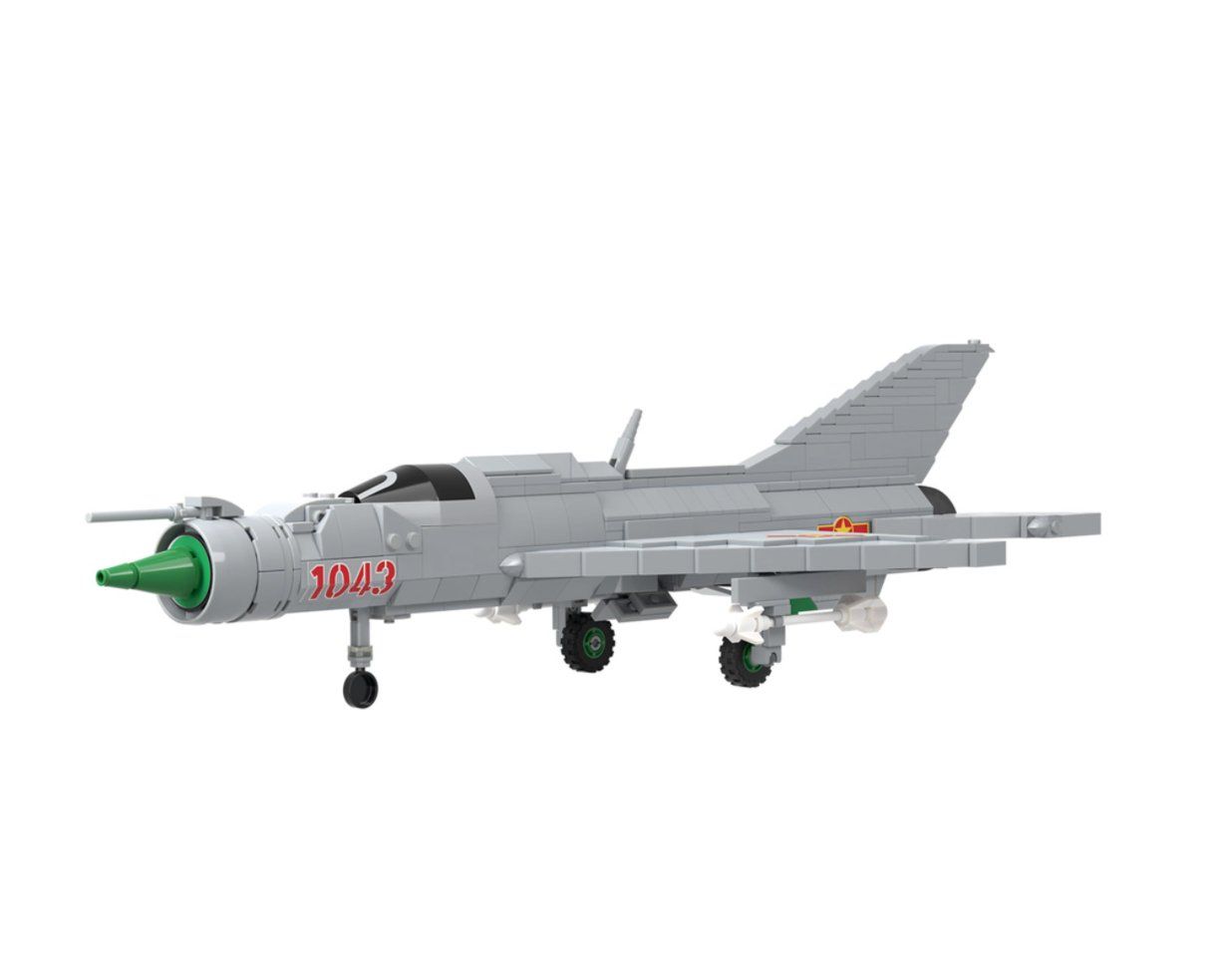 Lego Kit di costruzioni: Brickmania MiG-21PF "Fishbed-D" - Supersonic Jet Fighter – Nuovo e nell'imballaggio originale da Uitikon Waldegg venduto da Thomyg 1