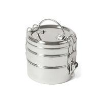 3-teilige Stahl Brotbox Tiffin Swing, Marke: ECO Brotbox