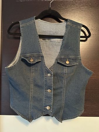Damen Jeansweste blau mit Kno by pfleiste guter Zustand