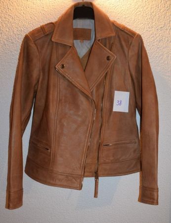 coole Kunstleder-Jacke von Grain de Malice Gr. 38