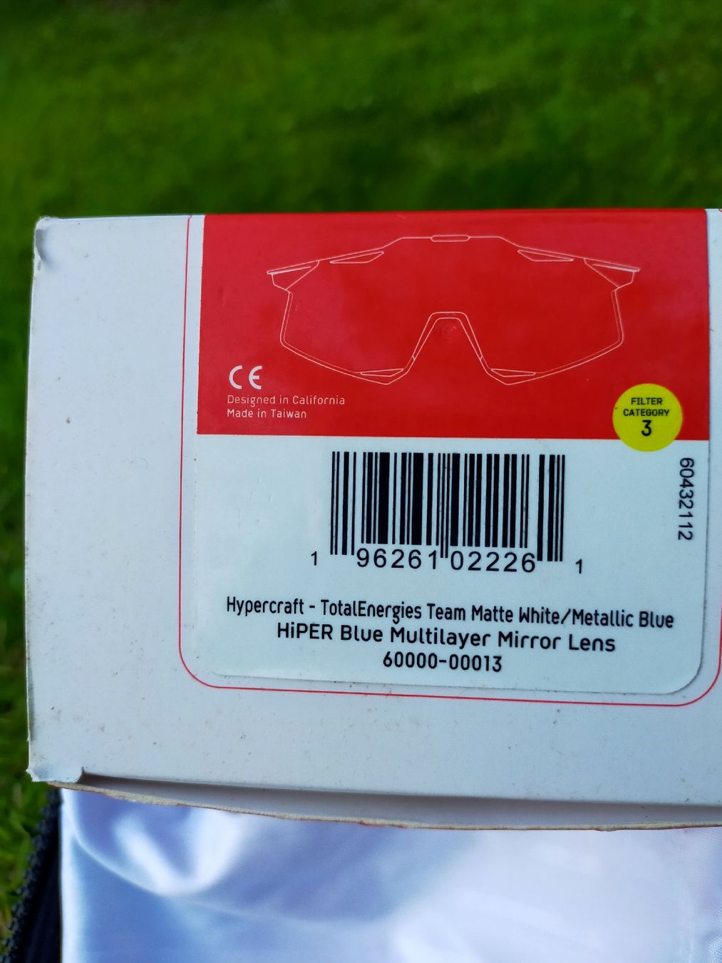 Brillen & Gläser: Hypercraft-TotalEnergies Team Matte white/Metallic blue. – Neu und originalverpackt aus Richenthal von DonTom69 2