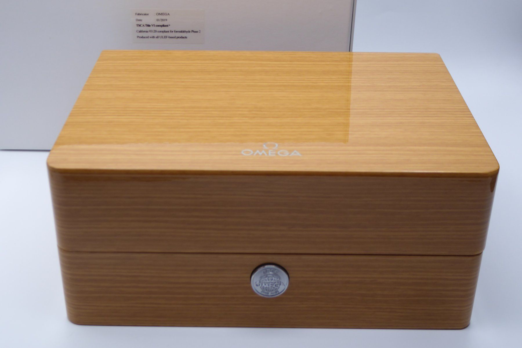 Omega Scatole porta orologi: Omega Seamaster/speedmaster box for watch – Nuovo (secondo la descrizione) da Geneve venduto da adr_xk6n 1