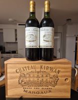 2x 75cl Château Kirwan Margaux Jahrgang 1983 in Holzkiste