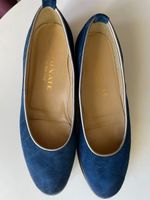 Ballerines Brunate bleu matelassé pointure 38.5