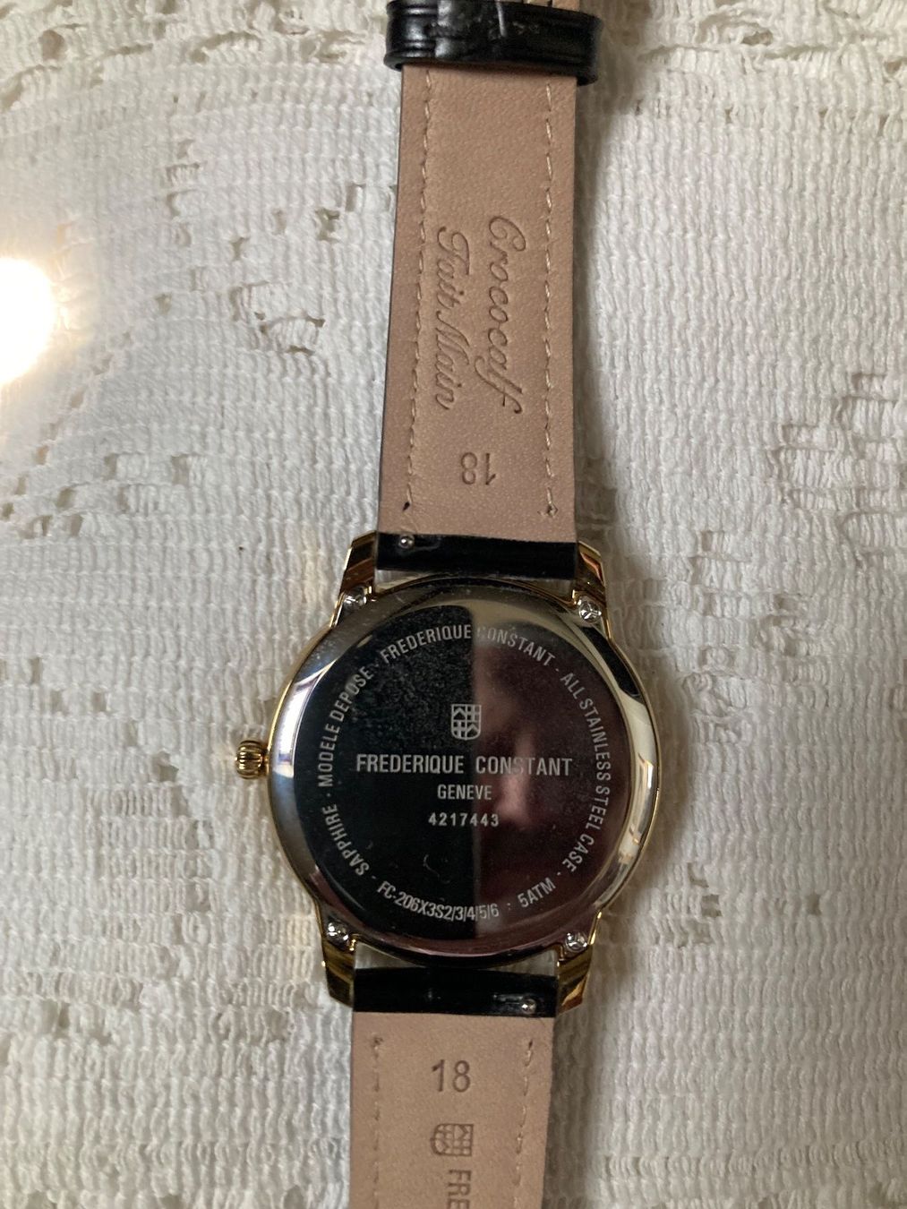 Frederique Constant Montres: Frédérique Constant mit Mondphase – Neuf (Voir description) à Allschwil par Urukhund 4