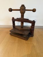 Buchbinderpresse aus Massivholz