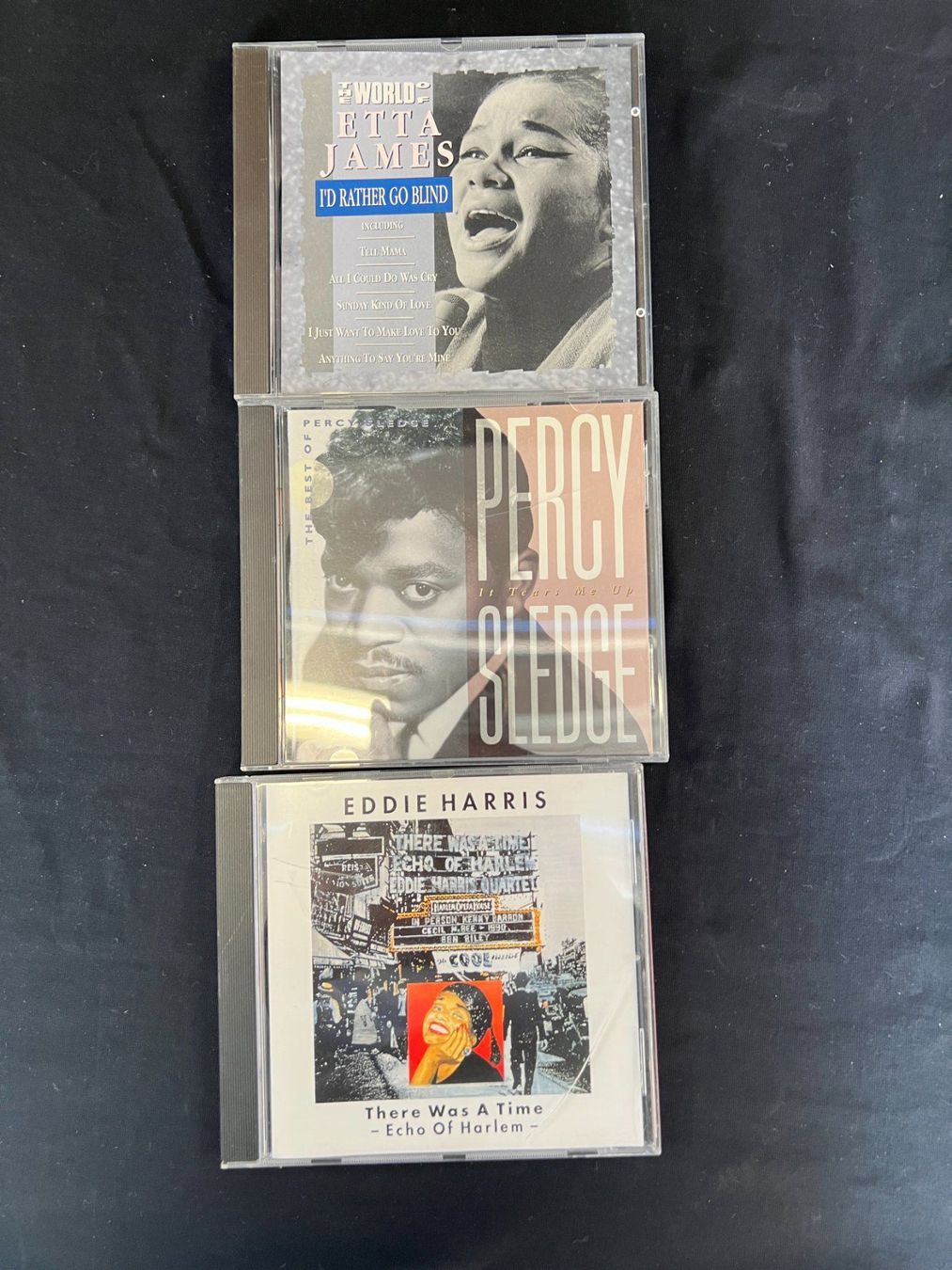 CD: 3er Set Blues CDs Etta James, Percy Sledge, Eddie Harris – Usato da Zürich venduto da Drahtzug 1
