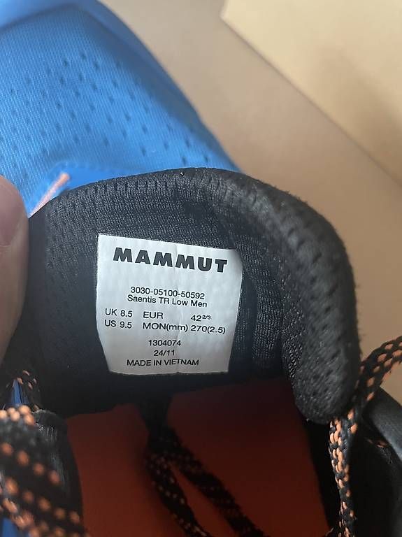 Mammut Chaussures hommes: Mammut Trailrunning Schuhe 42 2/3 – D'occasion à Malters par bme_nh5c 4