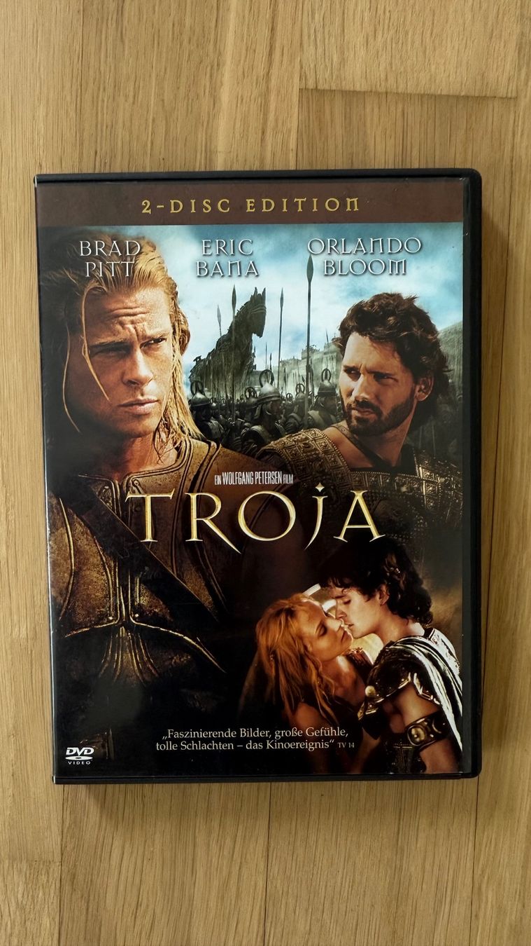 Tutti i DVDs: Troja DVD - 2-Disc Edition mit Brad Pitt – Usato da Brunnen venduto da Moona22