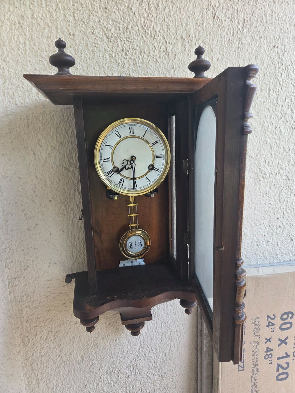 Orologi: Antike Wand-Pendeluhr – Usato da Lostorf venduto da Mugi_82