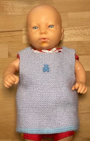 Babypullunder 👕  mit Bärli - 💙🐻💙 - ab Geburt - NEU
