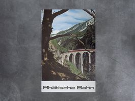 Plakat «Rhätische Bahn», Jahr ca. 1965