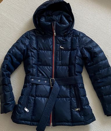 Tommy Hilfiger Daunen Winterjacke , dunkelblau, Grösse S
