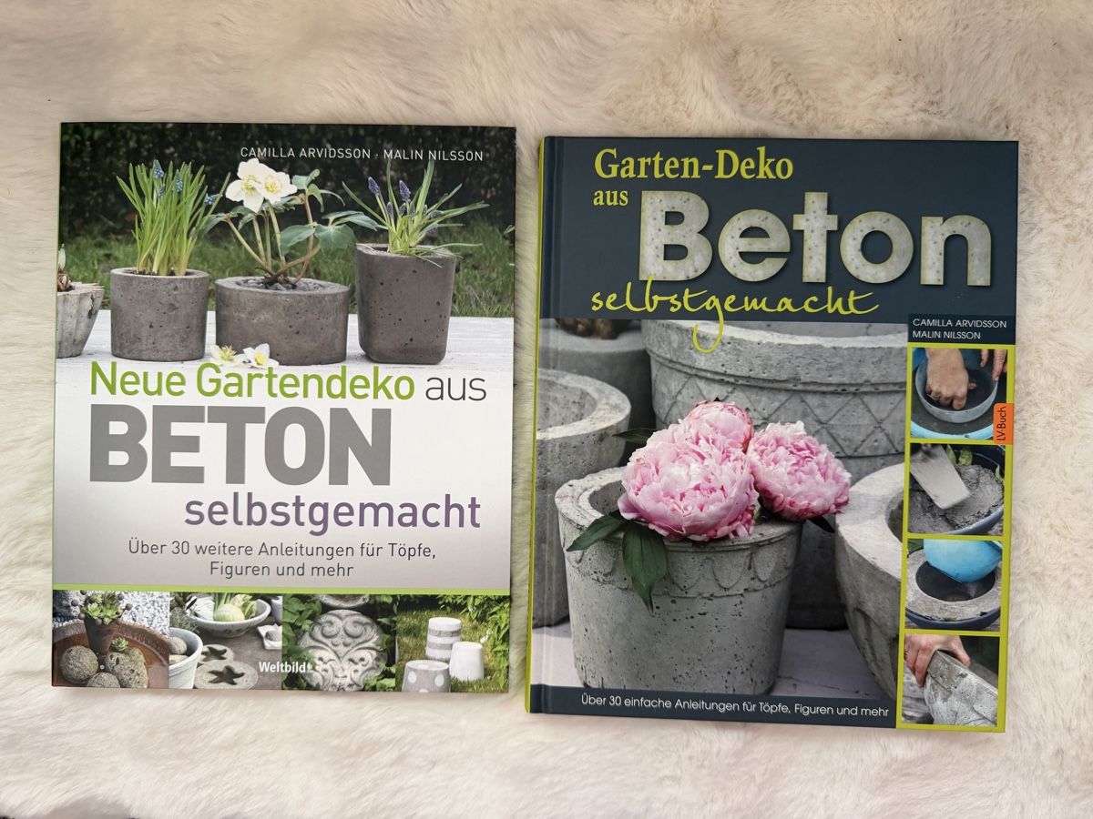 Libri: Gartendeko aus Beton, 2 Bücher – Nuovo (secondo la descrizione) da Pfäffikon ZH venduto da lenaviktoria