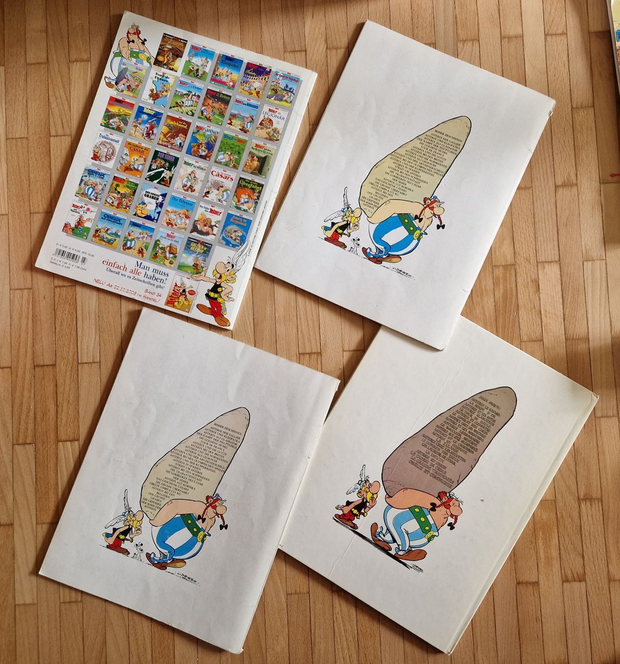 Fumetti: 4 Asterix und Obelix Bände – Usato da Zürich venduto da EhrlichJA 5