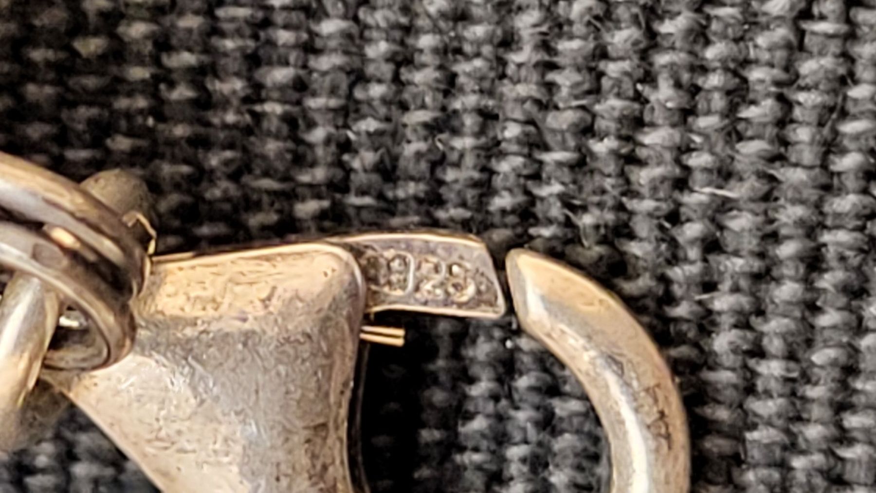 Anhänger: Türkis-Anhänger mit Silber-Karabiner – Gebraucht aus Basel von spinne02 5