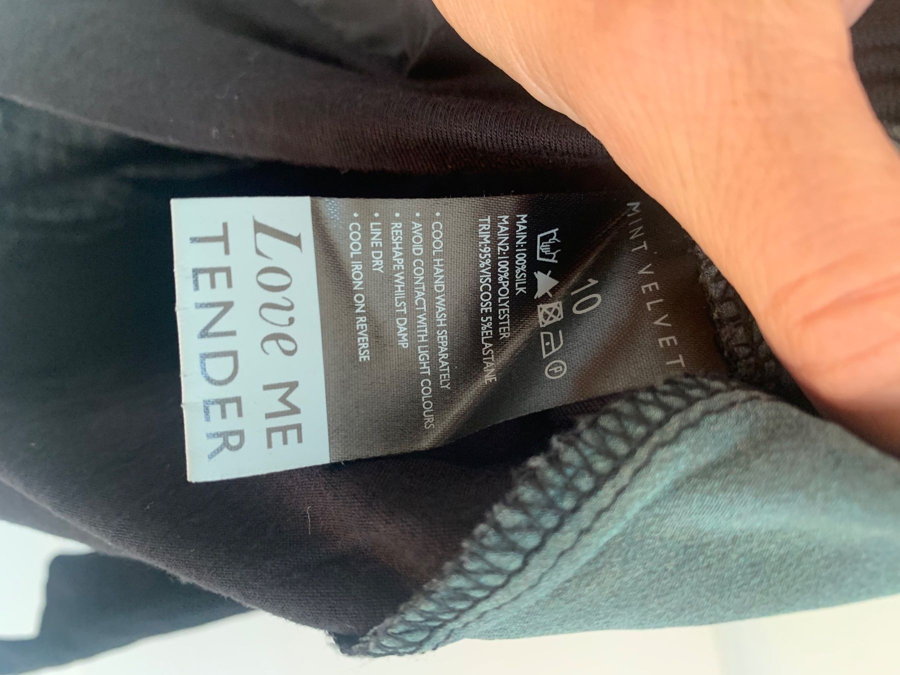 Top: Mint velvet oberteil seiden mix – Usato da Zürich venduto da Nikuska32 2