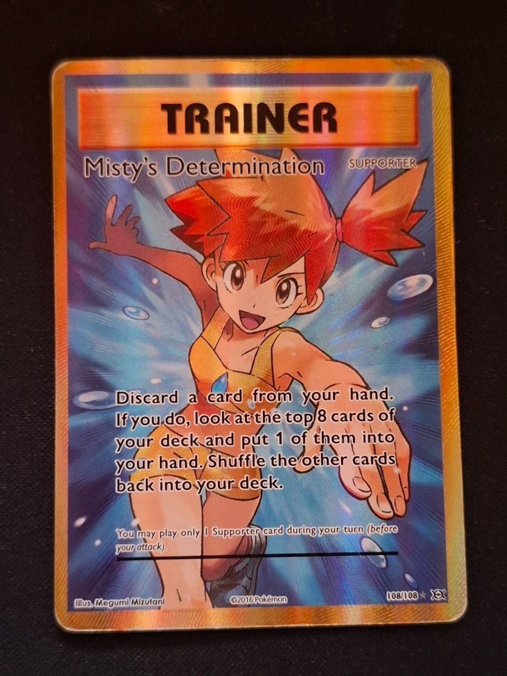 Pokémon Carte collezionabili: Pokemon Misty's Determination 108/108 XY Evolution – Usato da Gammen venduto da Karbax