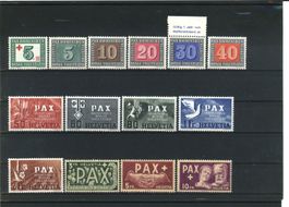 1945, Pax **, SBK 500.–, inkl. W24