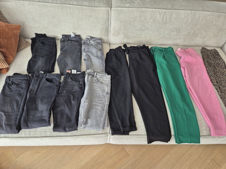12 Stück Hosen und Jeans Kleiderpaket M/L