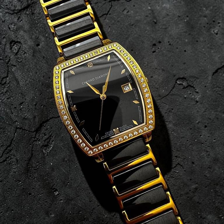 Montres: Chrono Diamond  High-Tech Ceramic Uhr  Elegant & Modern – D'occasion à Basel par mkz_859r