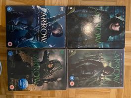 Die serie arrow Staffel 1+2 und Staffel 5+6 in englisch