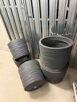 Siena Blumentopf rund 3 grössen anthrazit