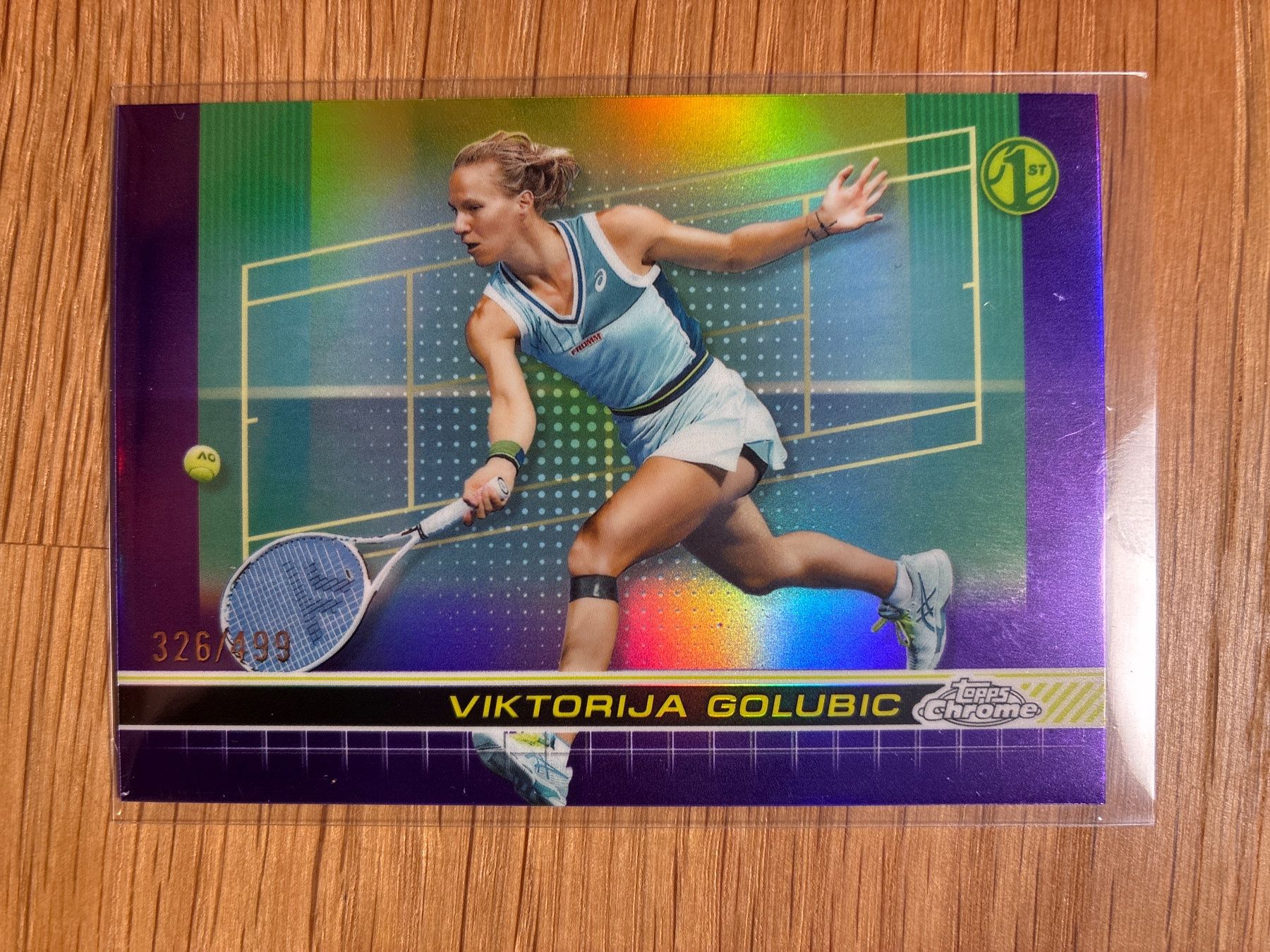 Panini Carte collezionabili: Topps Chrome Viktorija Golubic 1st /499 – Usato da Wangenried venduto da Garagara