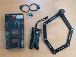 🚲NEUES Trelock Faltschloss mit 🔑🔑 85cm lang Level 4 von 6