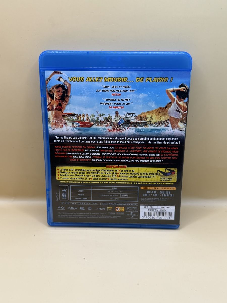 Alle DVDs: Piranha 3D Blu-ray Édition Spéciale – Gebraucht aus Genève von sho_67qj 3