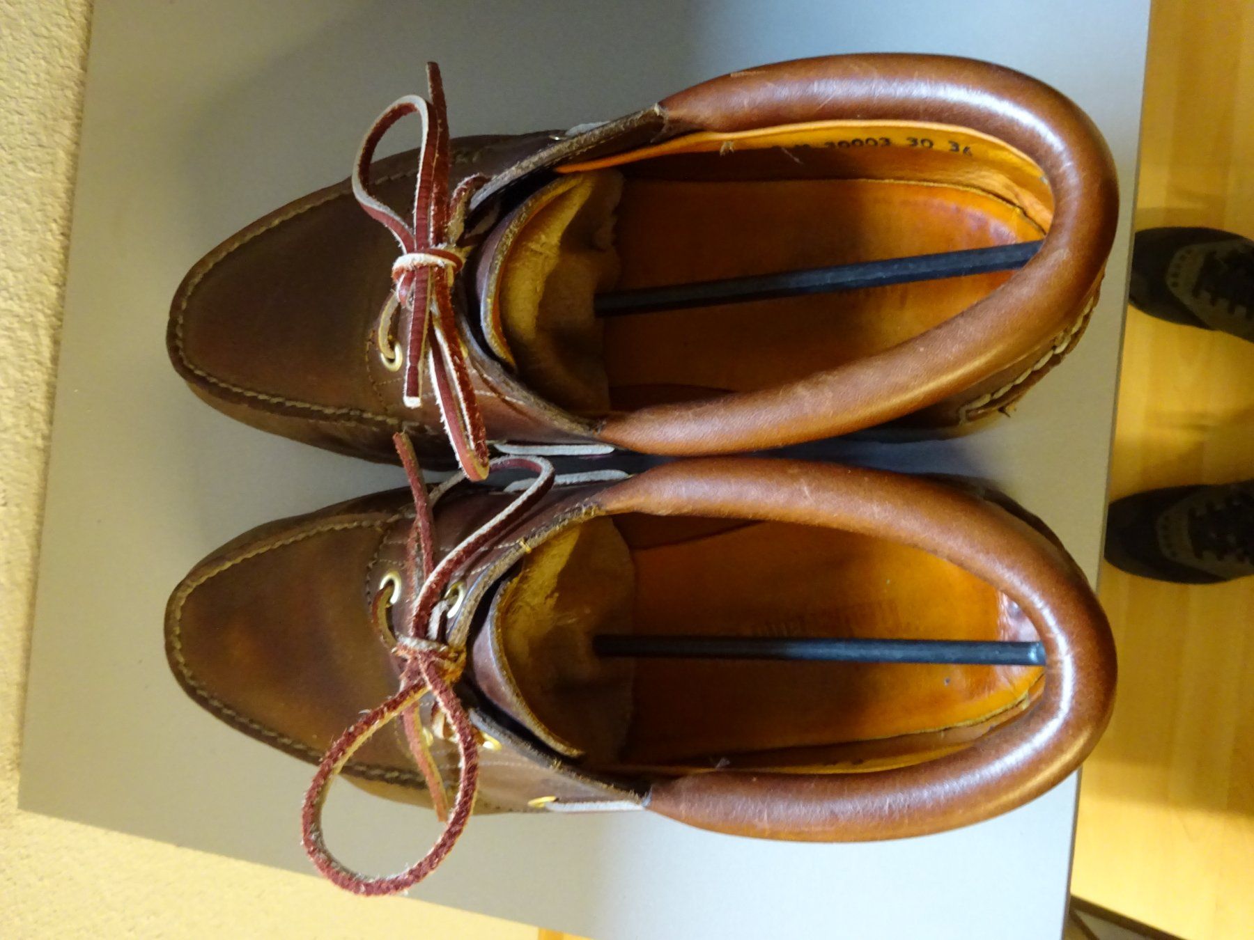 Timberland Herrenschuhe: Timberland Bootsschuh braun Grösse 44 gebraucht – Gebraucht aus Widnau von Tityos 2