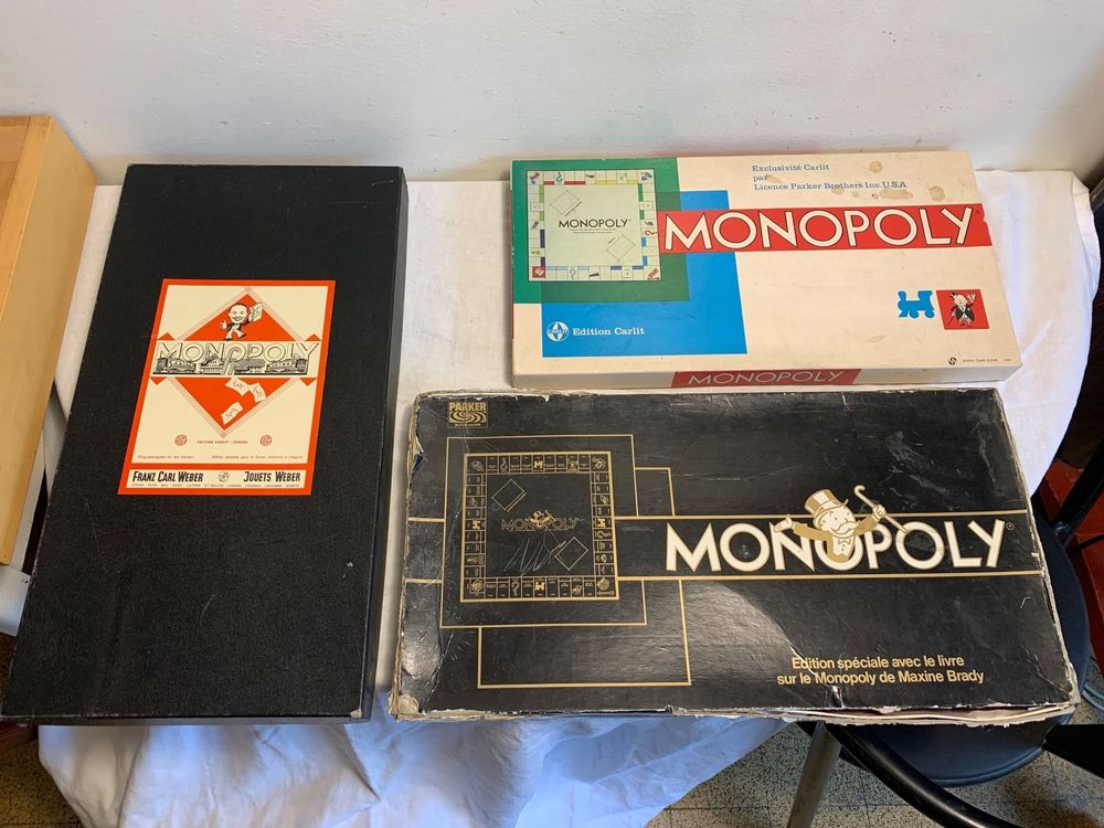 Jeu de société Monopoly ancien - Label Emmaüs