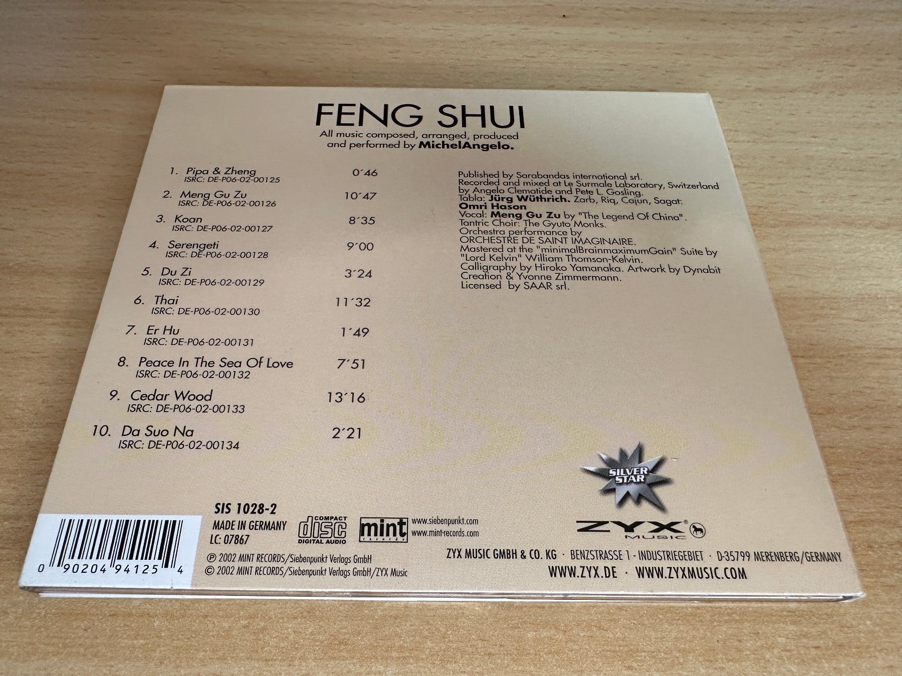 CDs: Michel Angelo - Feng Shui – D'occasion à Rikon im Tösstal par Alpenmutz 1