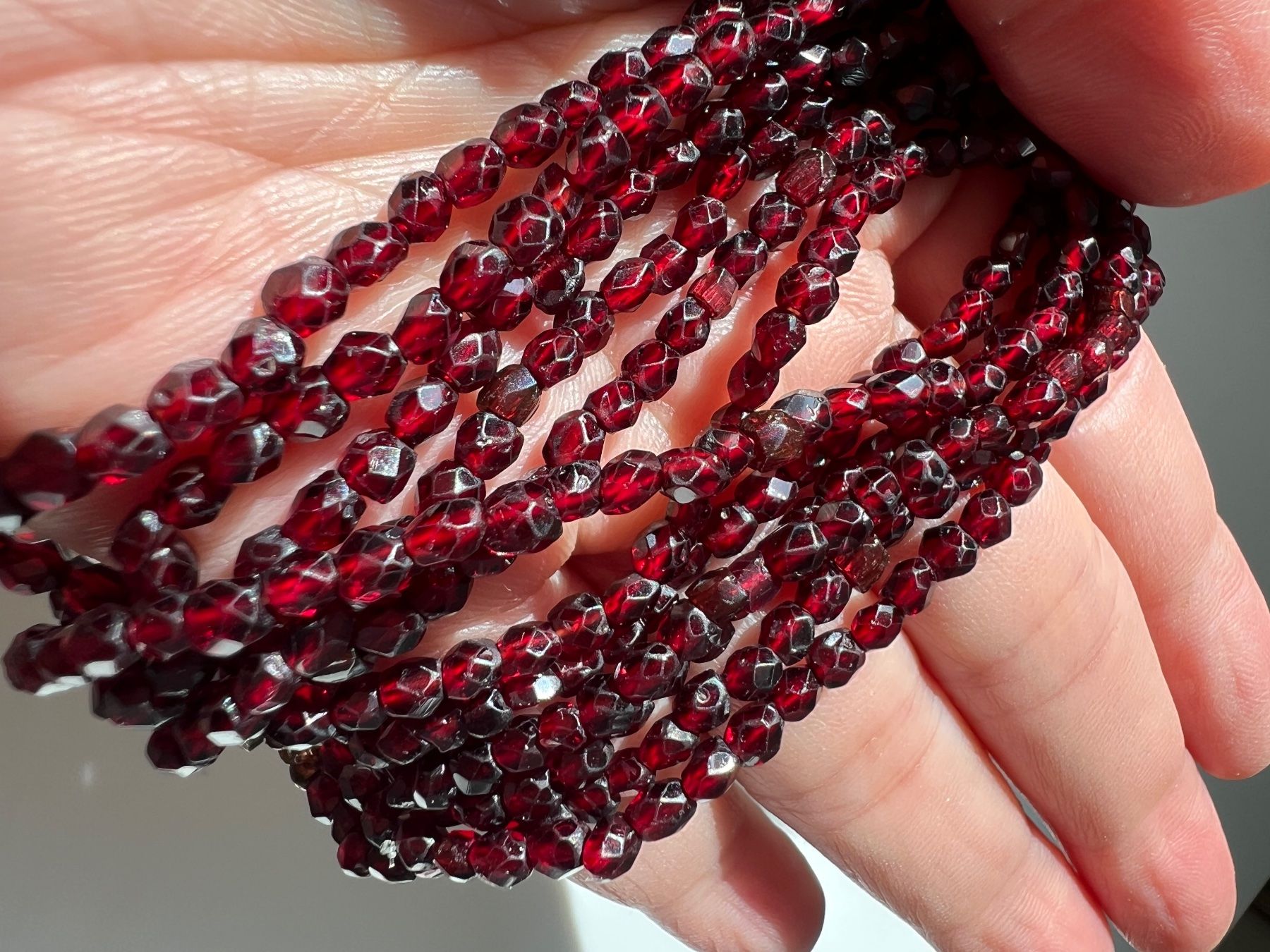 Catenine: Granat kette – Usato da Lengnau BE venduto da Luan2014 2