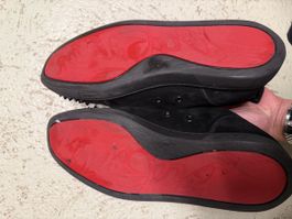 Christian Louboutin Sneaker schwarz Grösse 44 Nieten