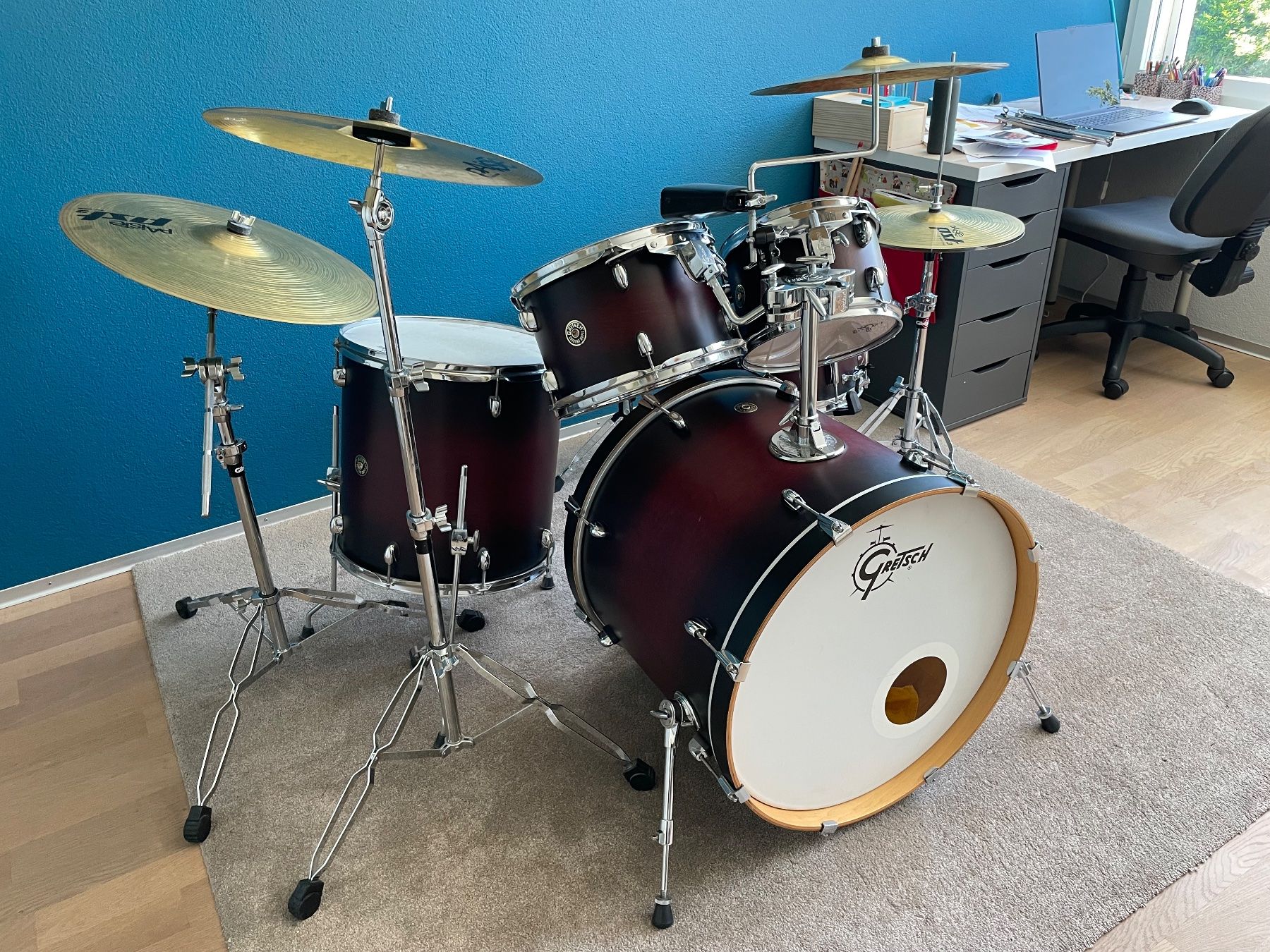 Strumenti musicali: Drumset Gretsch Catalina Maple in Top Zustand – Usato da Ipsach venduto da kochert 3