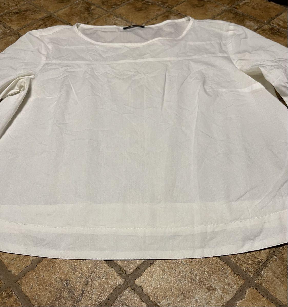 Sisley Camicette: Sisley Camicia di cotone bianca  taglia M-estiva – Nuovo (secondo la descrizione) da Gordevio venduto da LanaZimm 9