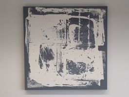 Abstraktes Gemälde, Leinwand, Kunst, Unikat, 100x100cm