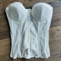 Dominique Braut Corsage mit Spitzen 70E