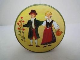 Büchse mit Trachten - Läckerli-Huus