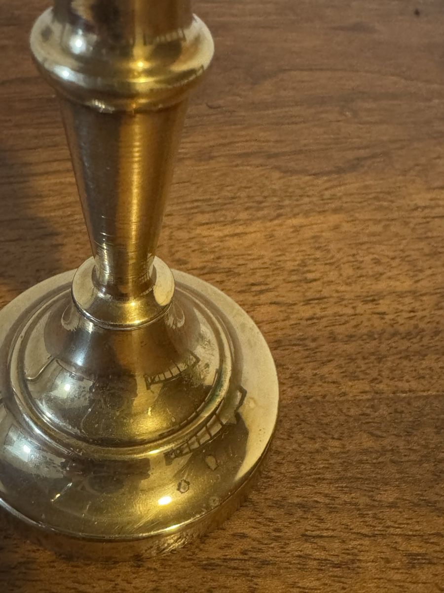 Portacandele: Kleiner Kerzenhalter aus Messing  – Usato da Balsthal venduto da Narulya 2