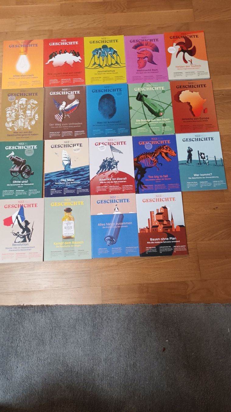 Livres: 19 Bücher NZZ-Geschichten – Neuf (Voir description) à chur par erika025
